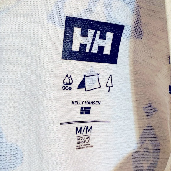 Helly Hansen | Tank Top - Cream with Navy Pattern - Picture 3 of 5